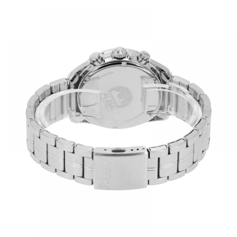 Seiko Alba A4b019x1 Chronograph Tachymeter Men S Metal Watch