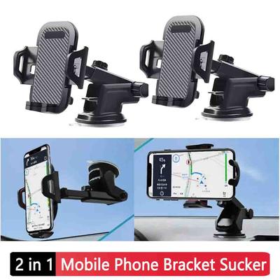Handyhalterung für Armaturenbrett Auto Universal Saugnapf 360° Handyhalterung für Windschutzscheibe Auto Navigationshalterung für 3,5-6 Zoll Handys