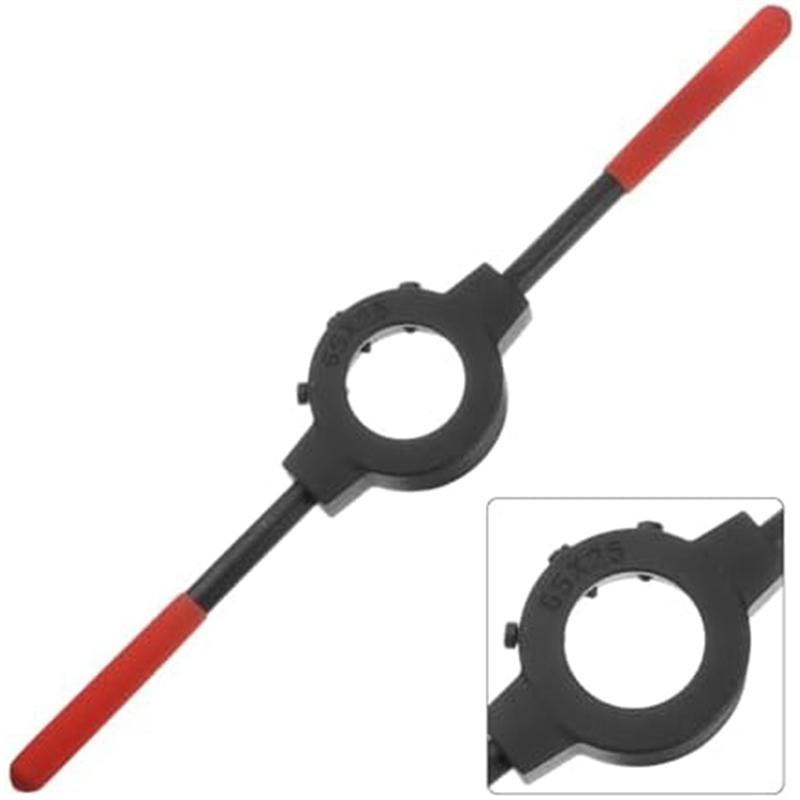 

AD23-Вороток для плашек 65 мм наружный диаметр круглых плашек 65 мм x 25 мм держатель резьбовых плашек для метрических M30-M36/1-1/16 дюйма-1-7/16 дюйма(UNC/UNF) Wr