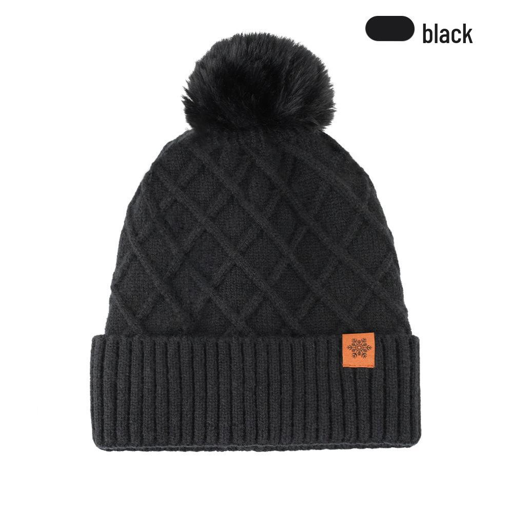 Women's Winter Knit Hat, Scarf & Glove Set with Ear Protection