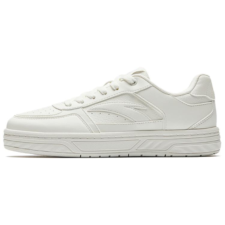 

New ANTA BaiChuan Skateboard Shoes Women s Low top Ivory White 122538010-5 39