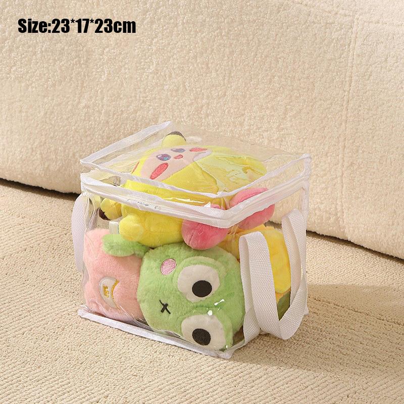 Aufbewahrungstasche für Plüschtiere mit großer Kapazität, wasserdichter Organizer für Kinderpuppen, Stofftiere, Studentenbücher, Aufbewahrungsbehälter
