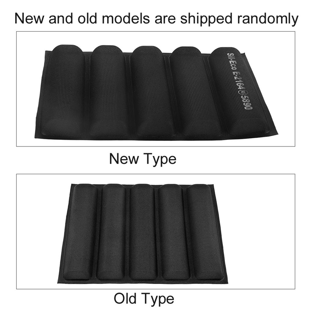 French Bread Bakeware Bread Mold Silicone Oblong Shape Bread Molds Baguette Pan French Bakeware Tray Silicone Baguette Bakeware