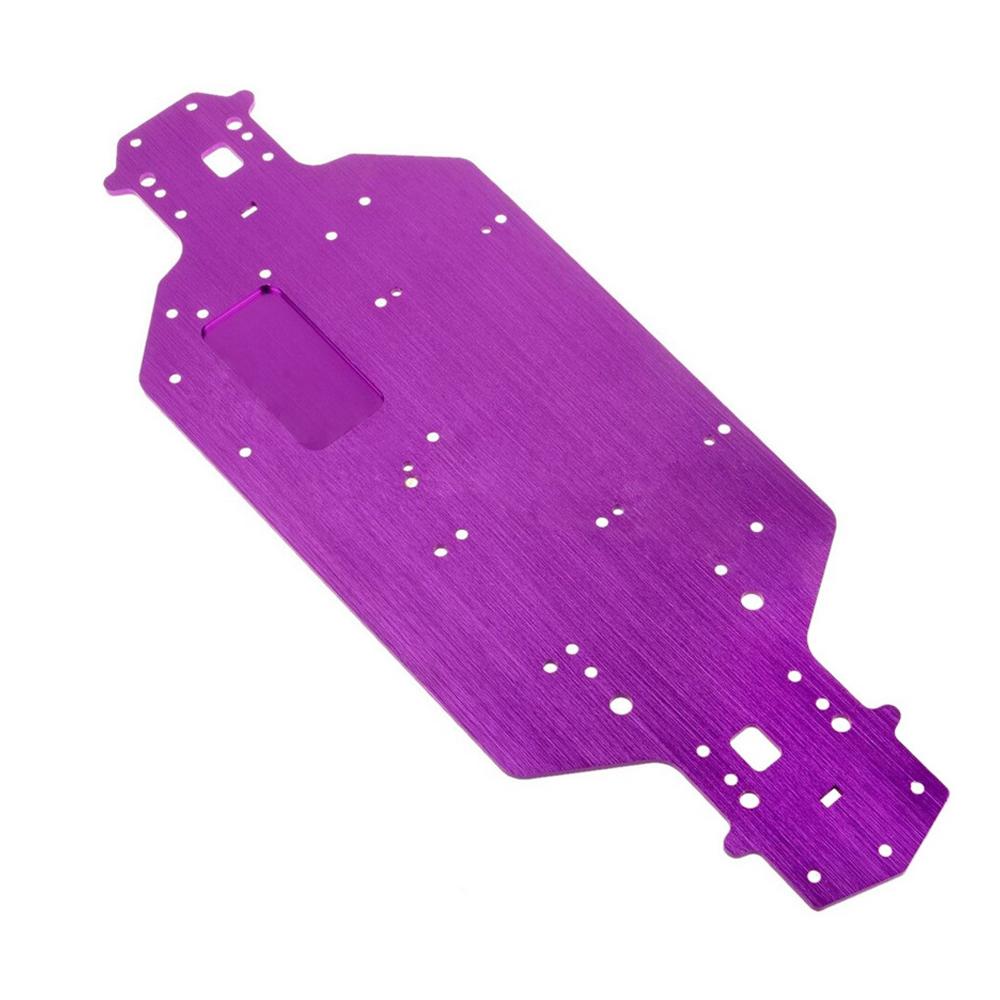 Aluminum Alloy Metal Chassis 3MM Thickness For HSP 03001 03602 1/10 Upgrade Parts Flying Fish HSP 94103/94123