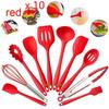 Kitchen Gadgets Cooking Spoon Shovel Silicone Kitchenware 10-piece Set