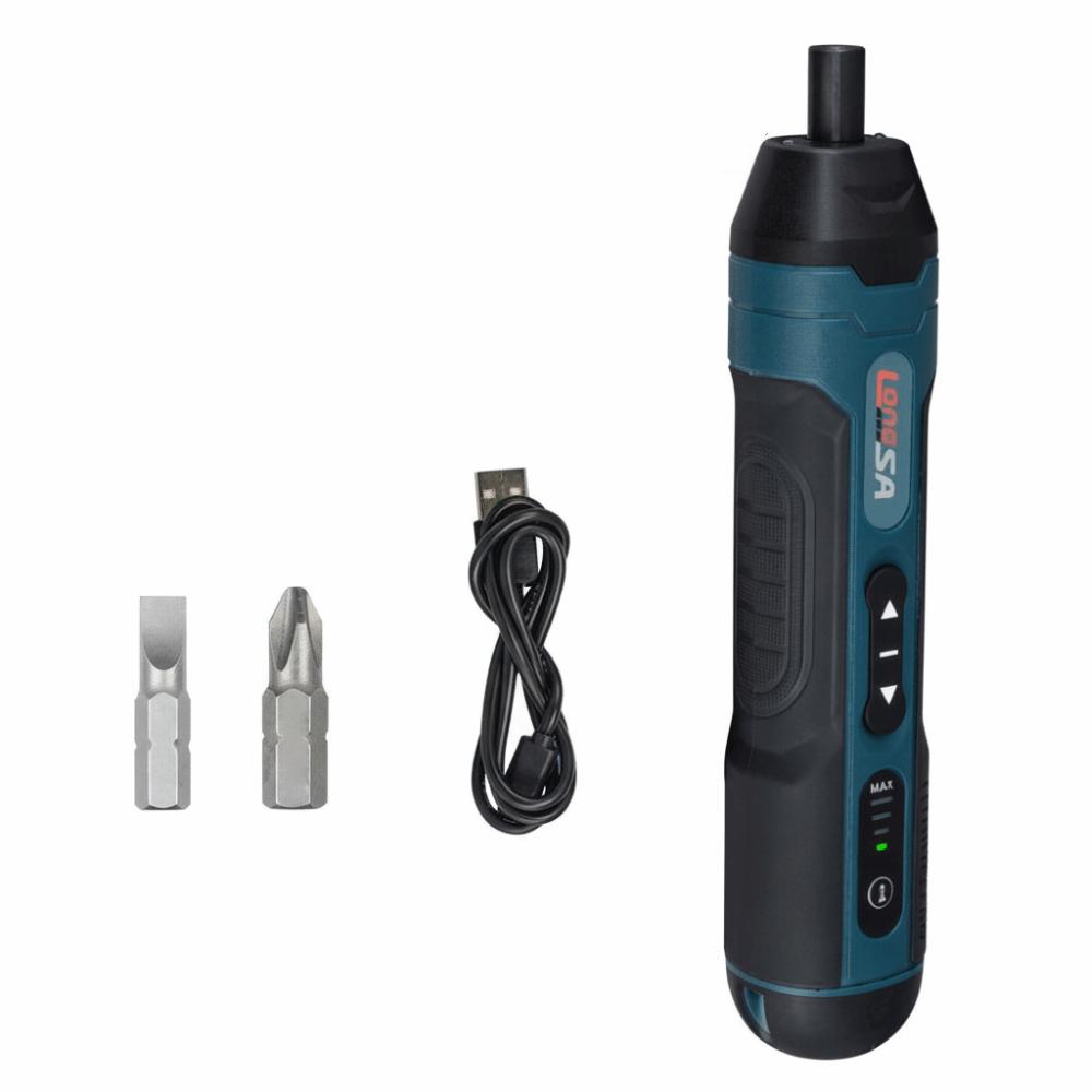 Mini Size Electric Screwdriver 1300mAh Rechargeable Power Drill Cordless with LED Light Repair Tools Home Maintenance