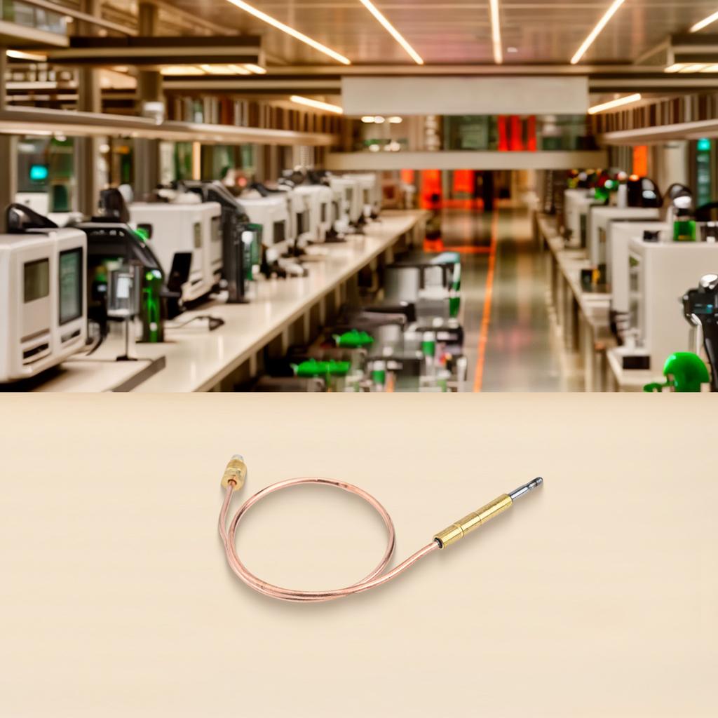400mm Thermocouple Probe M9*1 With Flameout Protection