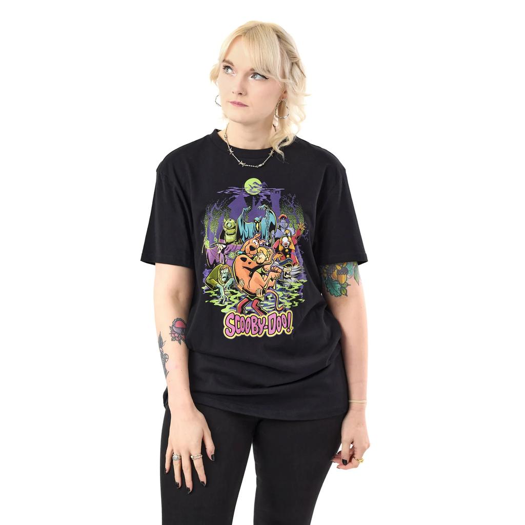 Scooby Doo Unisex Adult Short-Sleeved Halloween T-Shirt