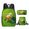 R.E.P.O. Game 3Pcs/Set Backpack Student School Shoulder Bag Kid Cute Travel Backpack Children Birthday Gifts