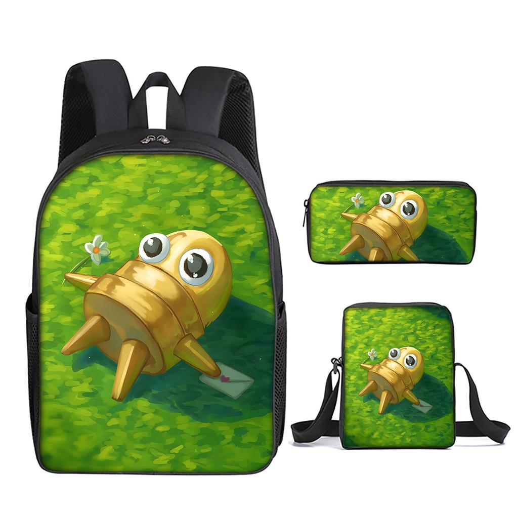 R.E.P.O. Game 3Pcs/Set Backpack Student School Shoulder Bag Kid Cute Travel Backpack Children Birthday Gifts