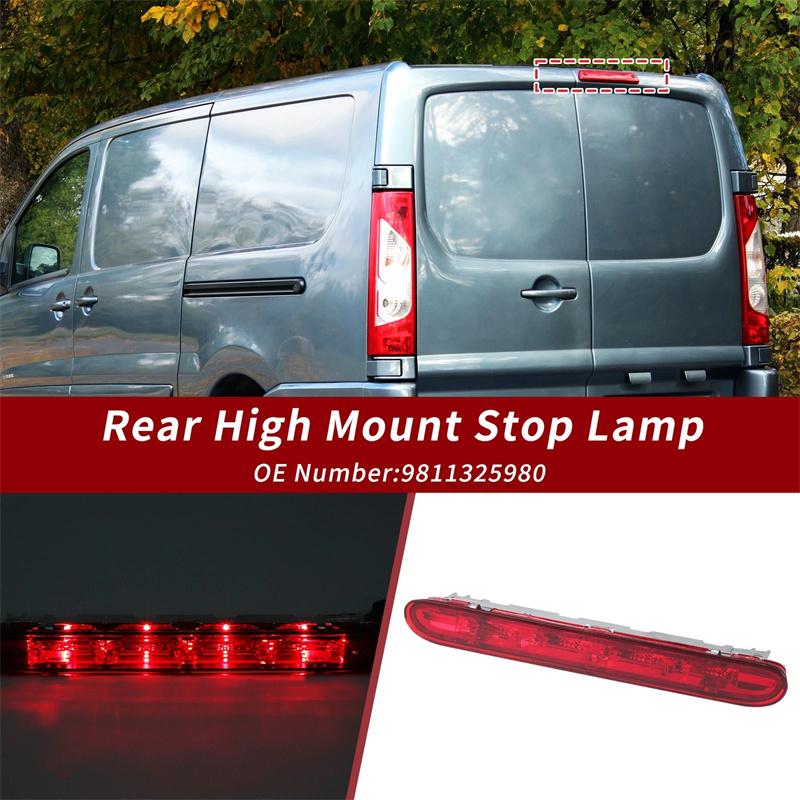 Zusätzliche Bremsleuchte 9811325980 Zusätzliche Bremsleuchte Für Peugeot Expert Iv 2016-2024 Für Toyota Proace Ii 2016-2024 Rot