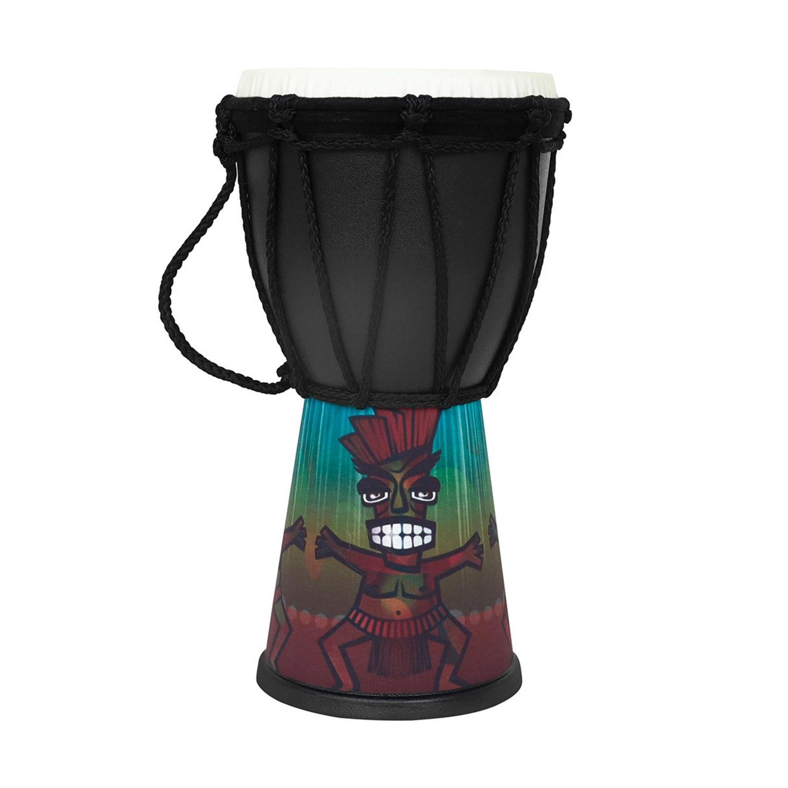 

African Hand Drum Percussion Instrument Drum Rhythm Playing Toys Small Hand Drums Children Musical Toy Teaching Props C