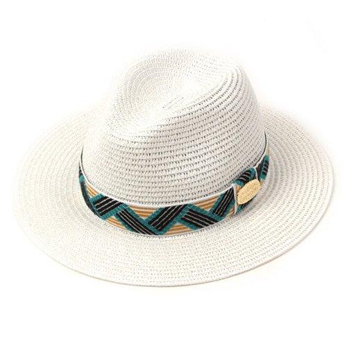 Yunibeosyeolkemiseuteuli Cool Line Summer White Fedora Summer Fedora