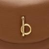 Burberry Rocking Horse Adjustable Leather Shoulder Strap B-Type Closure Calfskin Crossbody Bag Small Women Bags Light-Brown 80972241