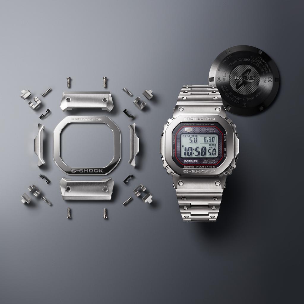 Casio G-SHOCK Herren 200M Wasserdicht Stoßfest Quarz Uhr MRG-B5000D-1
