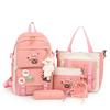 Student Backpack With Oxford Fabric For School Use And Breathable Waterproof Comfort