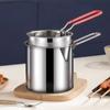 Multifunction Deep Frying Pot with Strainer Food Sieve Cooking Tool Skimmer  Restaurant