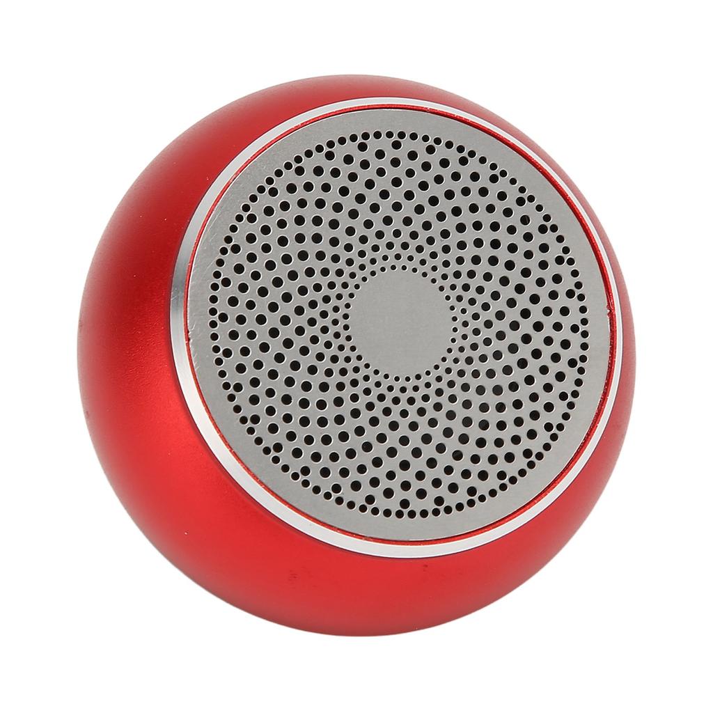 Bluetooth Small Speaker Simple Design IP67 Waterproof Portable Wireless Speaker for Shower Room Bike Car Red