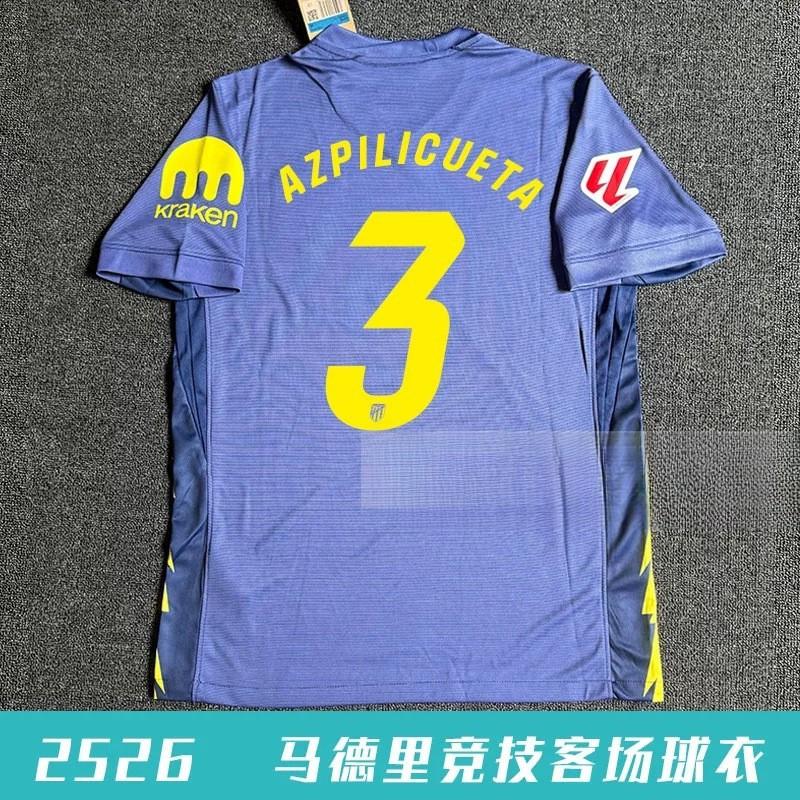 2526 Football Jerseys AC Miami Messi Barcelona Real Madrid Bellingham Mbappe Team Sports