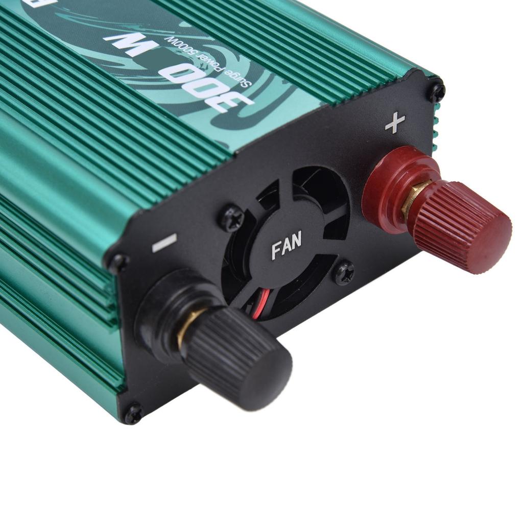 300W Inverter Safe Modified Sine Intelligent Power Converter for Refrigerator Induction Cooker 12V To AC220V