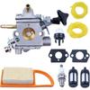 Carburetor Air Filter Fit For Stihl Backpack Blower For Zama C1Q-S184 BR500 BR550 BR600, Carburetor, Air Filter, Primer Bulb, Spark Plug, Carburetor