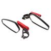 2PCS Motorcycle Rearview Mirror High Definition Clear View Aluminium Alloy Handlebar Side Mirrors for Motorbike