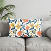 Home Decor Colorful Floral Pattern Pillowcase Suitable For Sofa Bedroom Car Pillow Cover Cushion Rectangular Back Cushion