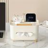 1pc Multifunctional Desk Organizer Tissue Boxes Remote Control And Miscellaneous Storage Box Car Desktop Tissue Holder