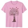 Memorial Tree With Cardinals Heart Cross Sympathy Loss Grief TShirt