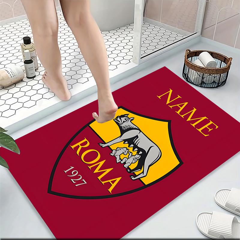 Custom Name Manchester City Crest Carpet Rug Customizable Soft Washable Anti-Slip Home Living Room Sofa Mats Personalized Rug. 0909237