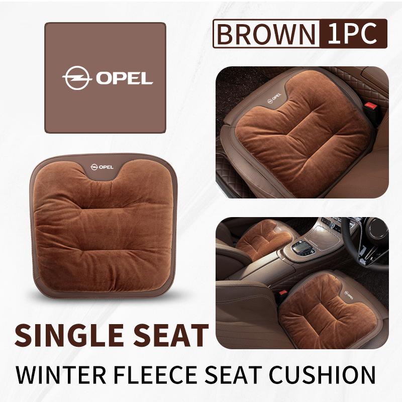 

Winter Car Seat Cover Cushion Warm Flannel Protector Booster Pad For Opel Corsa Mokka Astra Cascada Adam Insignia Meriva Vectra