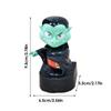 Car Bobble Dashboard Halloween Solar-Powered Vampire Shaking Head Doll Decorative Interior Accessories For Men Women Driver