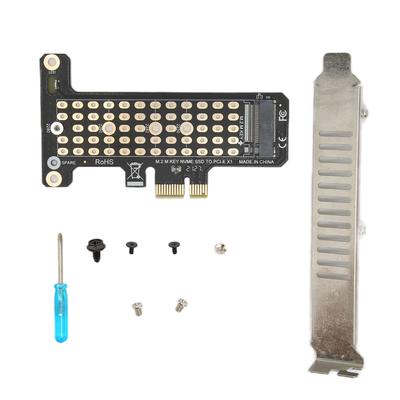 Erweiterungskarte M.2 NVME auf PCIeX1 Gute Wärmeableitung Stabile Leistung ComputerzubehörPh41x1