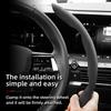 Suitable for Opel Anti-Slip Buckle Segmented Suede Steering Wheel Cover Suitable for Astra H Gtc J Insignia Corsa D E Mokka Vectra C K Zafira B 