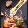 Ice Clamp Stainless Steel Multifunctional Multicolor Bread Barbecue Clip Cube Sugar Ice Tongs Tool Bar Kitchen Accessories