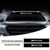 Car Windshield Sticker Fashion Sport Decals Decoration Sticker Styling For Mercedes Benz AMG GLC GLE CLA W204 W205 W203 W211 W212 W213
