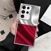 Poland Flag White Red Soft Phone Case for Samsung Galaxy S24 S25 FE S26 Edge S23 Ultra S22 Plus S21 + Shockproof Cover Back Shel