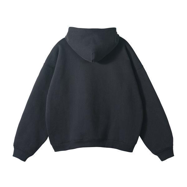 European & American Trendy Oversized Fleece-Lined Hooded Sweatshirt - Autumn/Winter Collection
