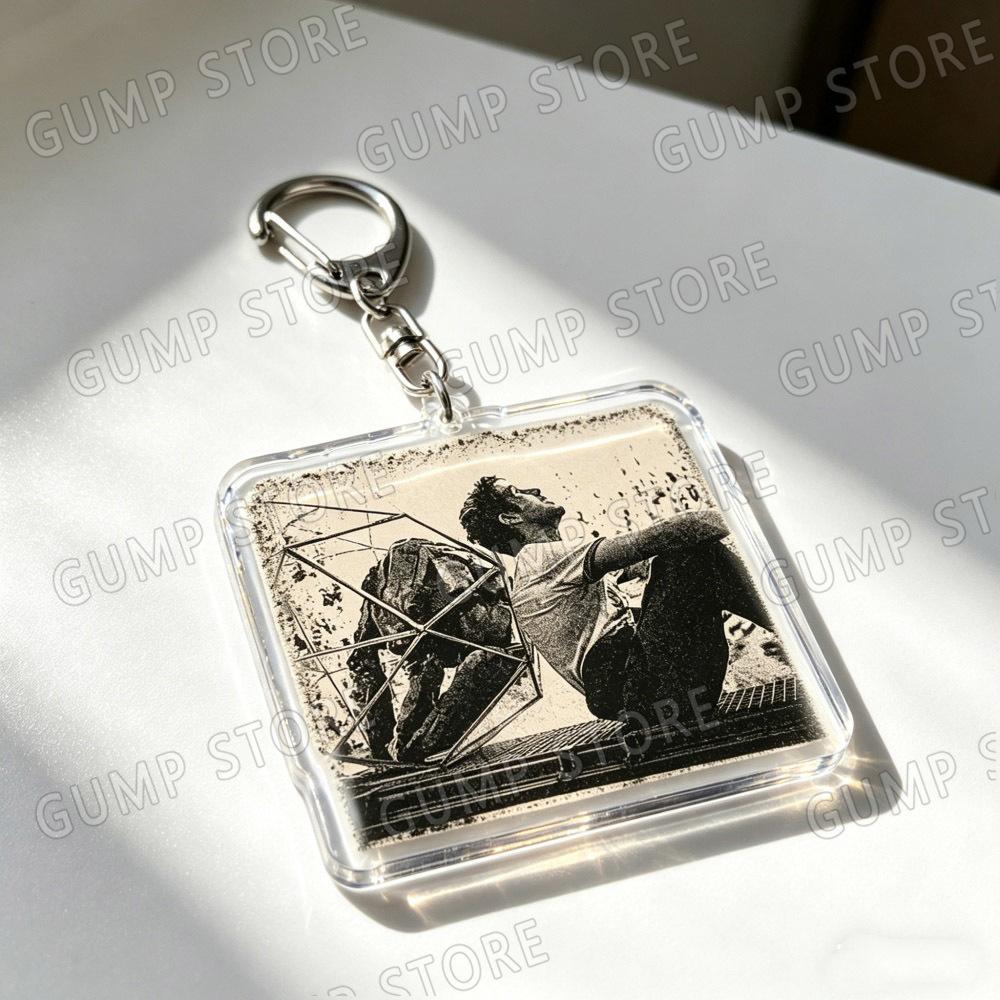 Cartoon Project Hail Mary Keychains Amaze Fist My Bump Keyrings Jewelry Manga Game Fans Gifts