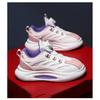 Kids Lightweight Running Shoes With Rotating Buckle Girls Boys Winter Comfortable Sport Sneakers