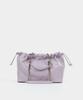 Badgigi Chain Square Drawstring Bag Purple