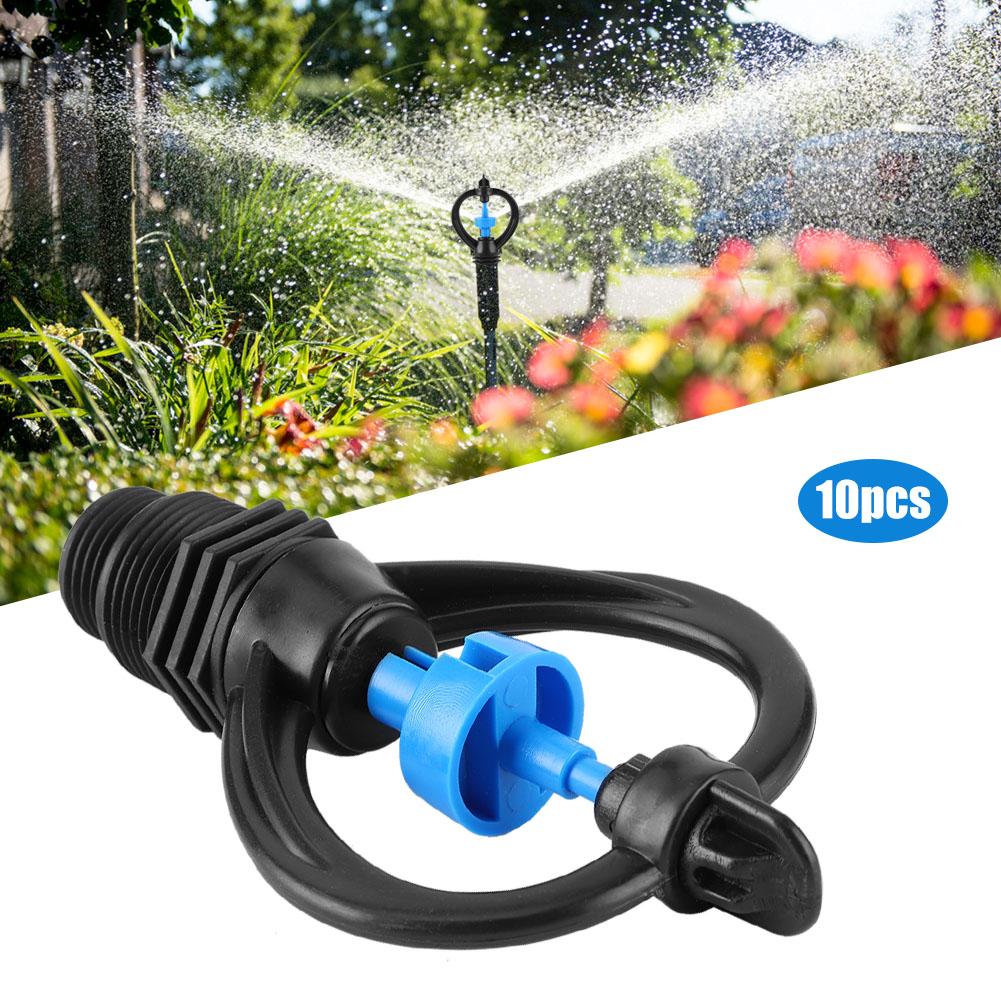10PCS G1 2in DN15 Male Thread 360 Degree Lawn Water Sprayer Nozzle Sprinkler Head for Garden Irrigation