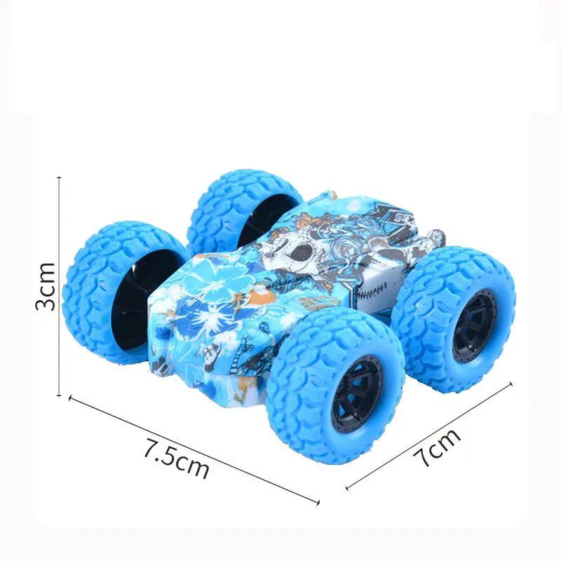 Children's Toy Car Fun Double-sided Car Inertial Safety Anti-collision Anti-fall Kid's Anti-fall Model Sliding Off-road Vehicle