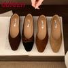Fashion Female Shallow Ladies Flats With Shoes Casual Soft Footwear Fashion Round Toe Women Flats Slip On Shoes