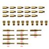 ZS Racing 10pcs Set Slow/Pilot Jet Main Jet For PWK PWM PJ PE PD FCR Keihin CV CVK CB CE VA Carburetor Vice Injectors