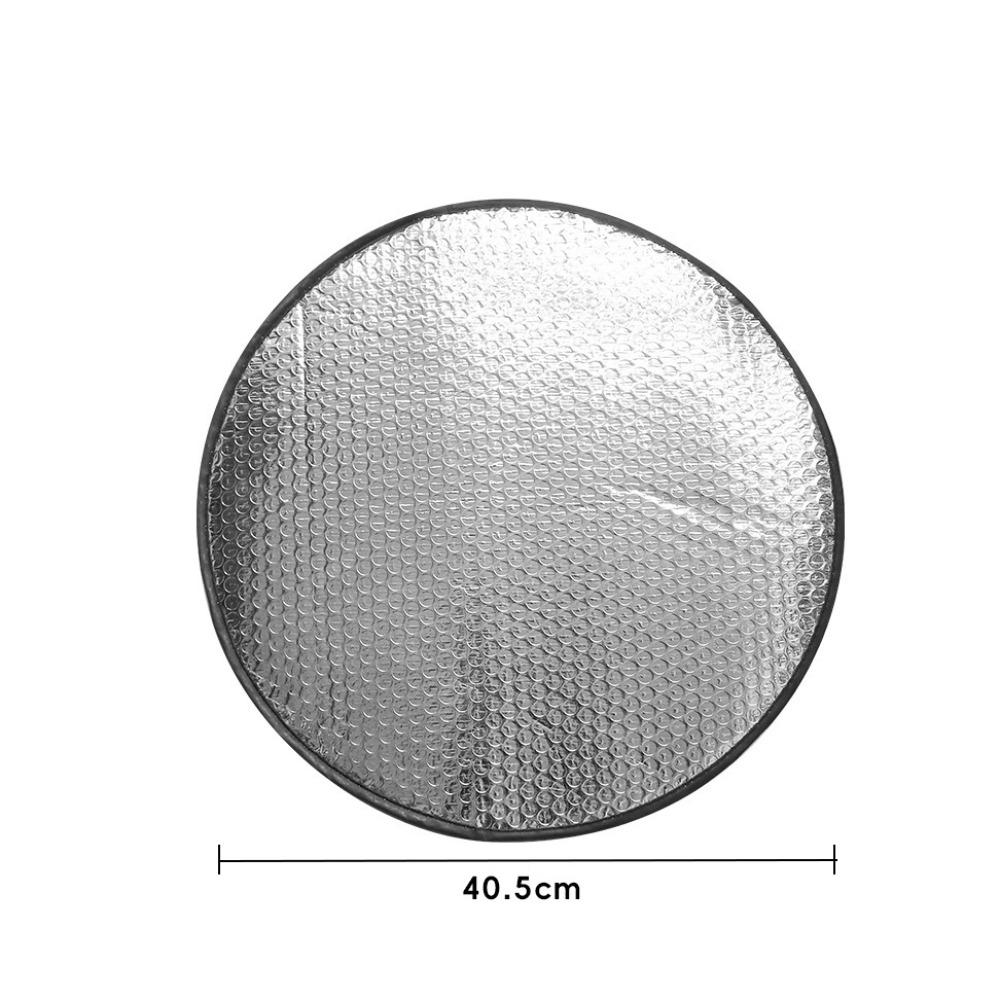 

Серебристая оплетка на руль 40,5 см, защита от УФ-лучей, солнцезащитная, прочная, толстая, защита от солнца, автотовары