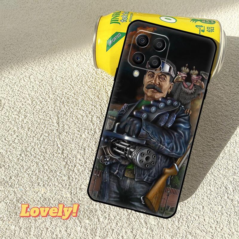 

Russian Stalin Ussr Case For Samsung Galaxy M31 M56 M13 M33 M53 M15 M35 M55 M06 M16 M36 M12 M32 M52 M14 M34 M54 Samsung M54
