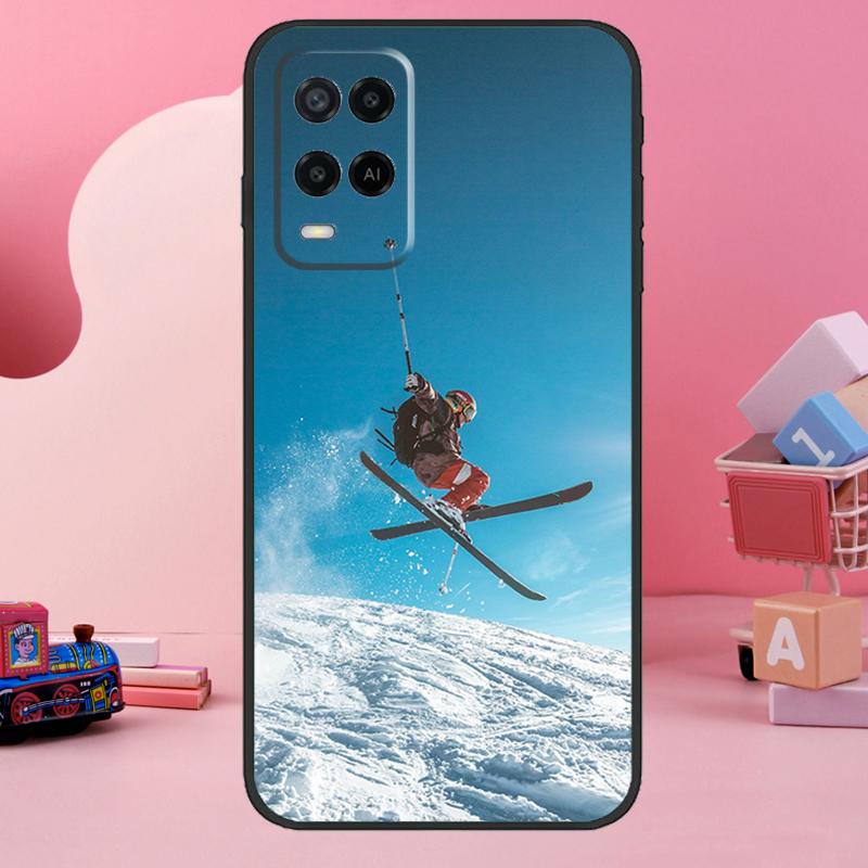 Ski Neige Snowboard Hülle Für Oppo A98 A78 A18 A38 A58 A60 A80 A40 A77 A57 A17 A74 A54 A94 A96 A76 A16 A15 A5 Pro