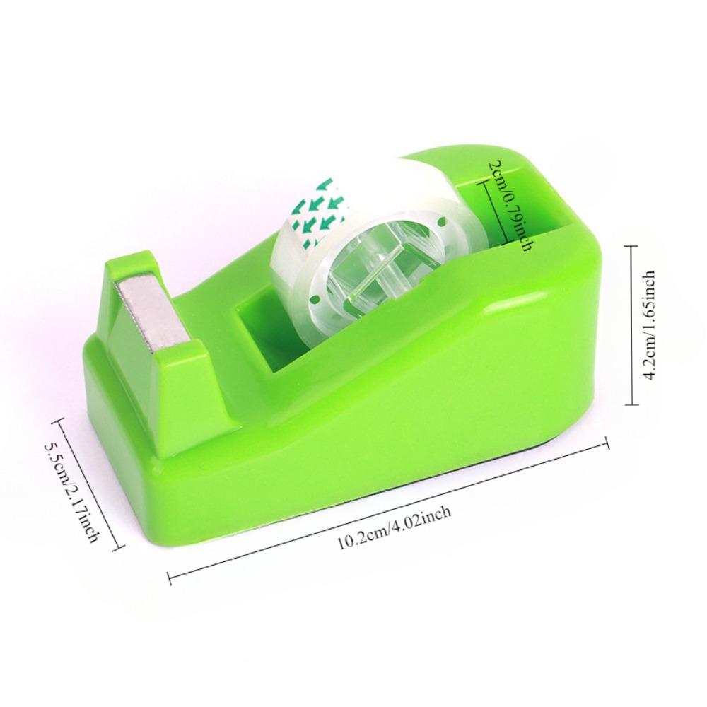 1 pc Tape cutter colorful color suitable for packaging office home school convenient