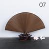 Classical Chinese Style Bamboo Fan Portable Folding Hand Fan Dancing Performance Decor Tassel Vintage Fan Art Craft